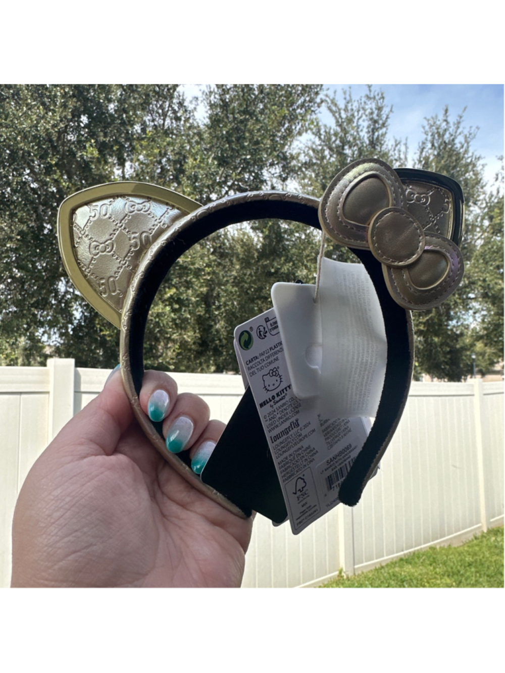Loungefly Sanrio 50th Anniversary Ear Headband